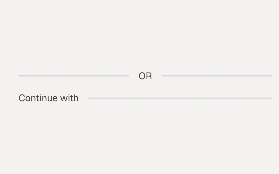 Divider component preview