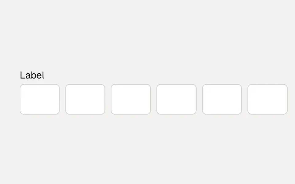 OTP Field component preview