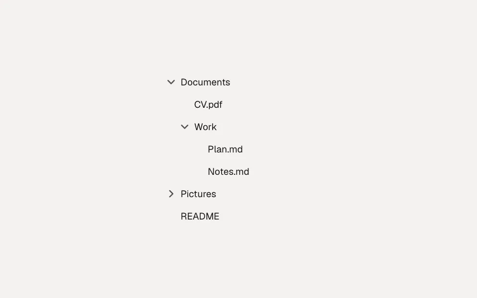 TreeView component preview